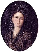 Ignacio Pinazo Camarlench Retrato de Dona Teresa Martinez, esposa del pintor oil painting
